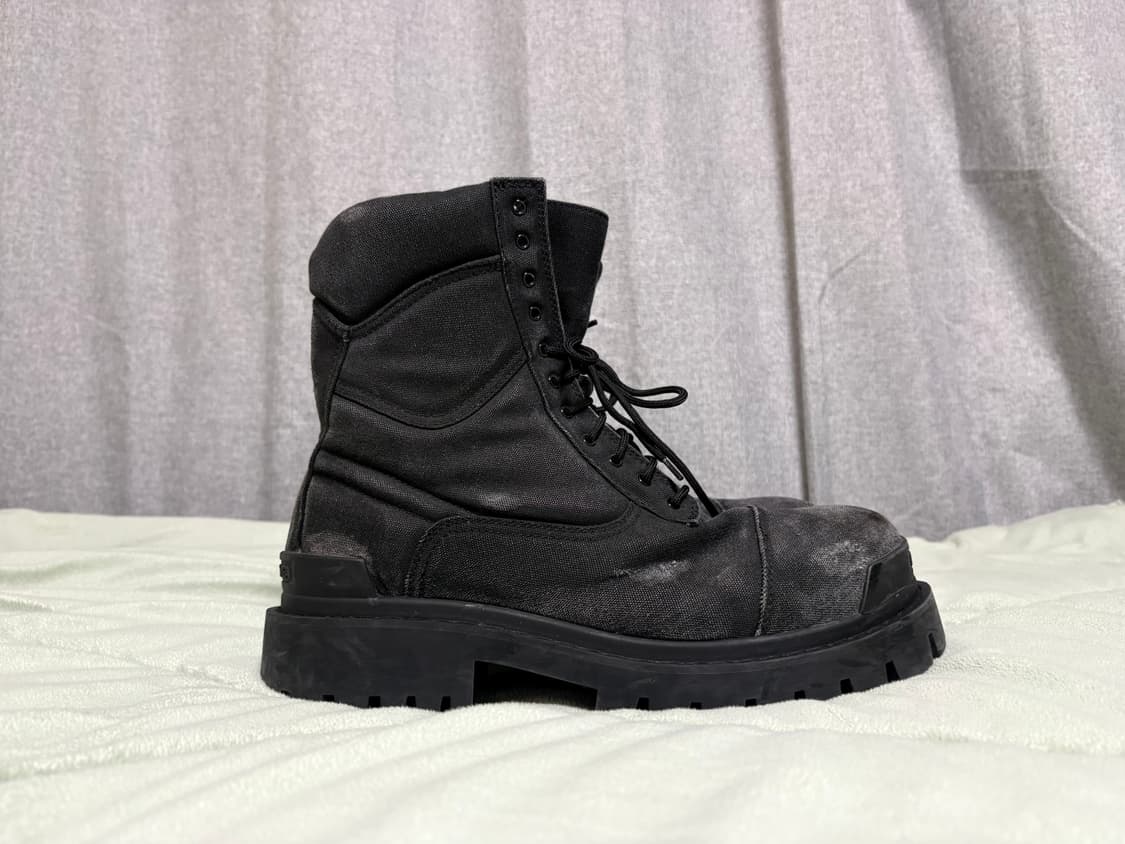 발렌시아가 스트라이크 부츠 풀박 45 블랙 상품이미지3