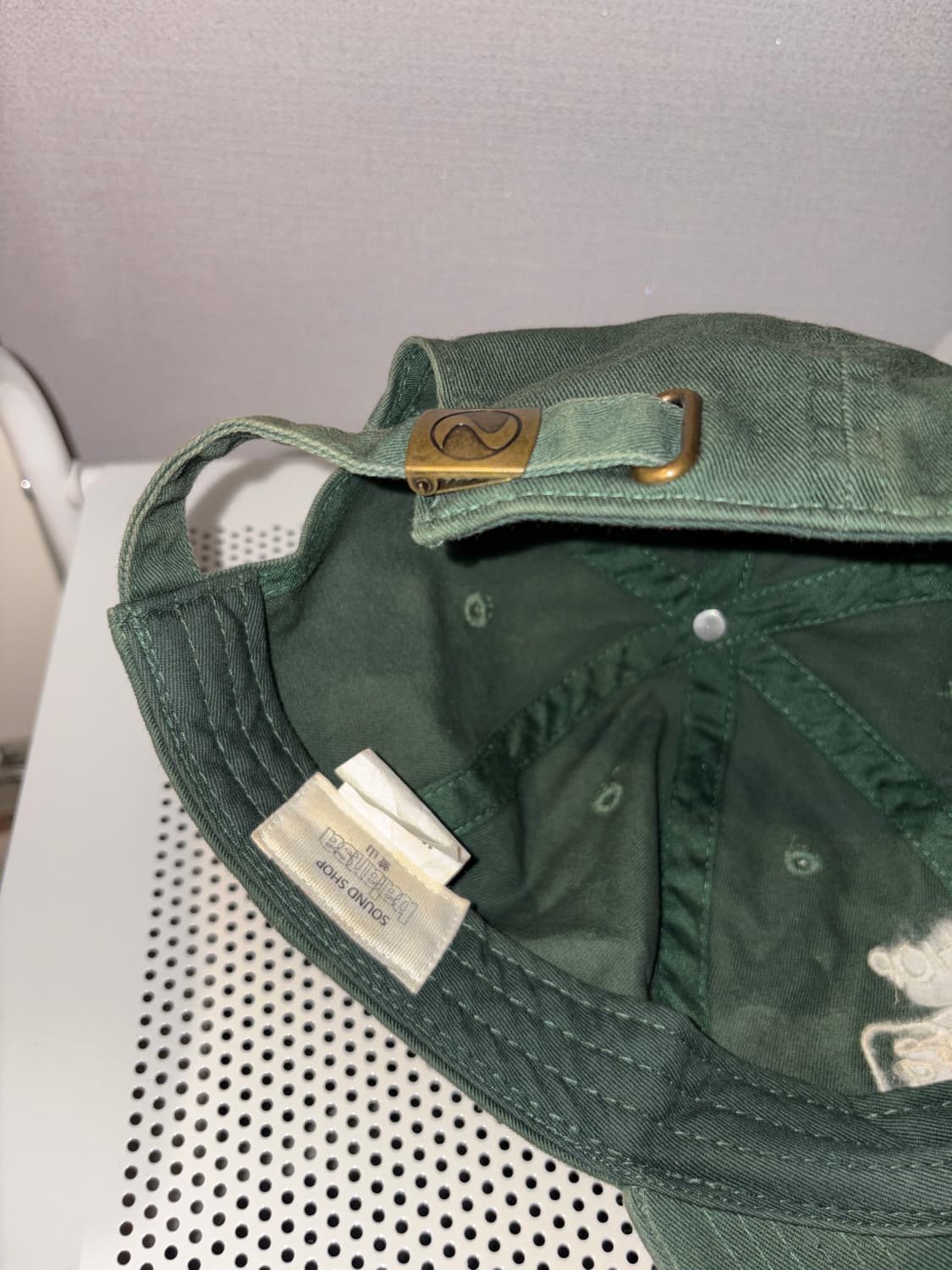 발란사 그린 볼캡 상품이미지2