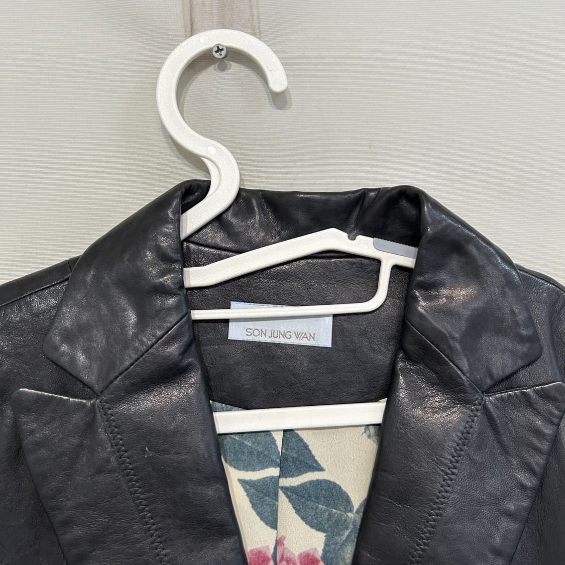 손정완 가죽 코트 상품이미지2