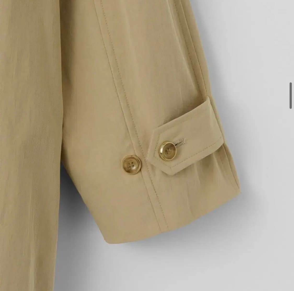 언에디트 Kayla 하프 트렌치 코트 상품이미지3