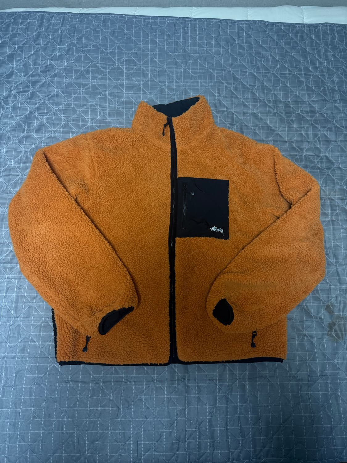 스투시 8ball 쉐르파 후리스 자켓 상품이미지2