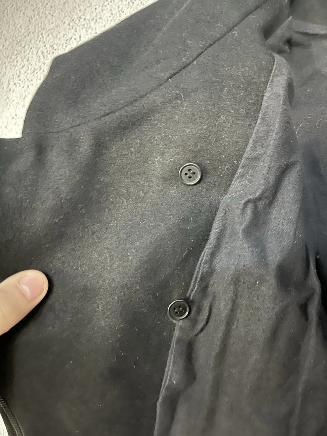 헬무트 랭 비대칭 울 자켓 상품이미지8