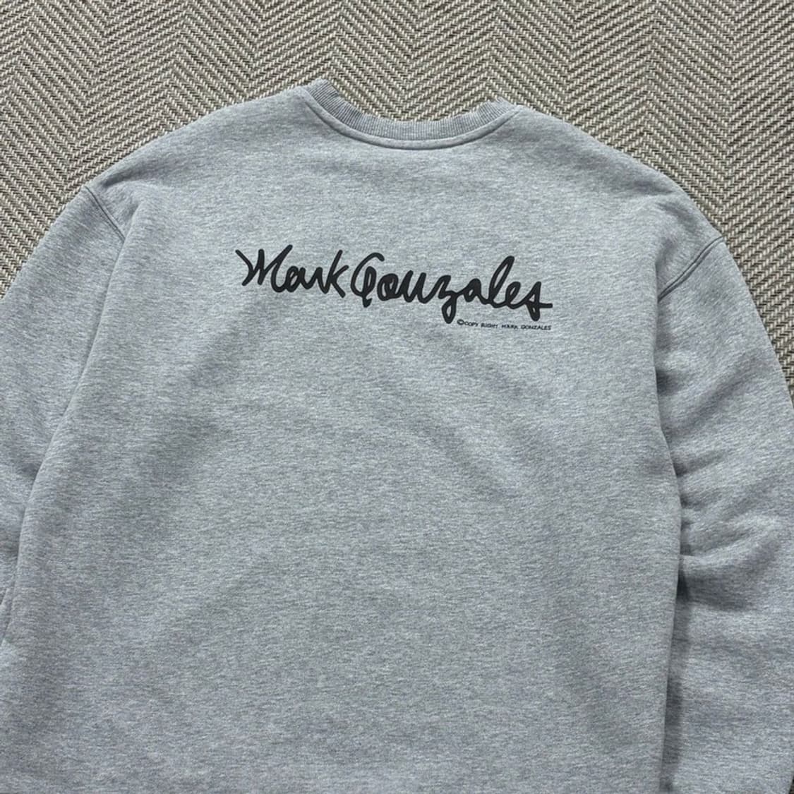 마크곤잘레스 베이직 로고 맨투맨 v2120 상품이미지4