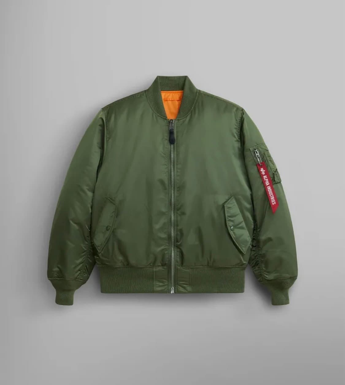 알파인더스트리 MA-1 size m sage green 상품이미지1