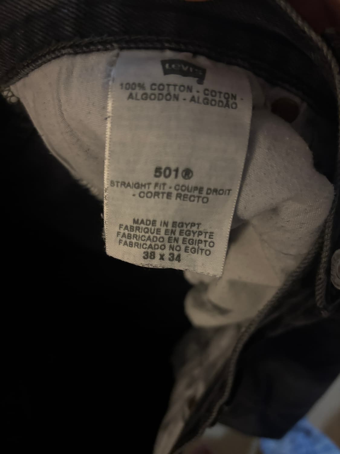 90s vintage Levi's 501 38x34 상품이미지4