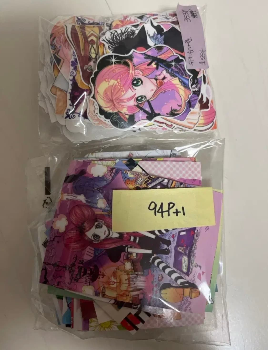 슈가슈가룬)인스컷+애니 도무송 세트 상품이미지1