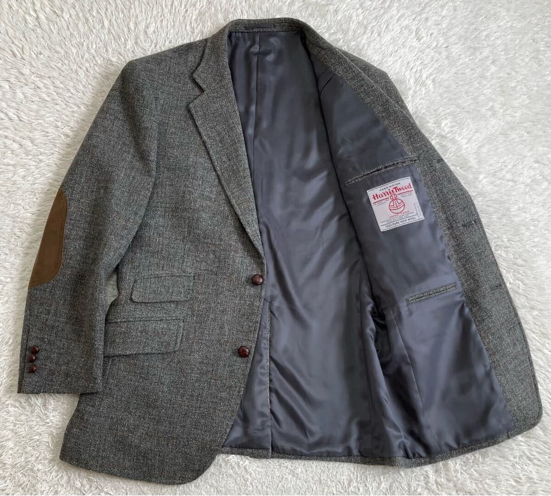 제이프레스 x 해리스트위드 트위드 자켓 상품이미지3