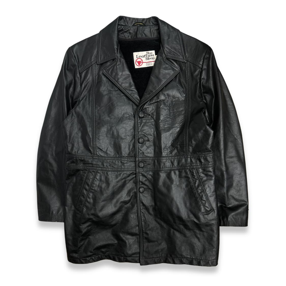 80s Sears 레더 블레이져 자켓 38 상품이미지1