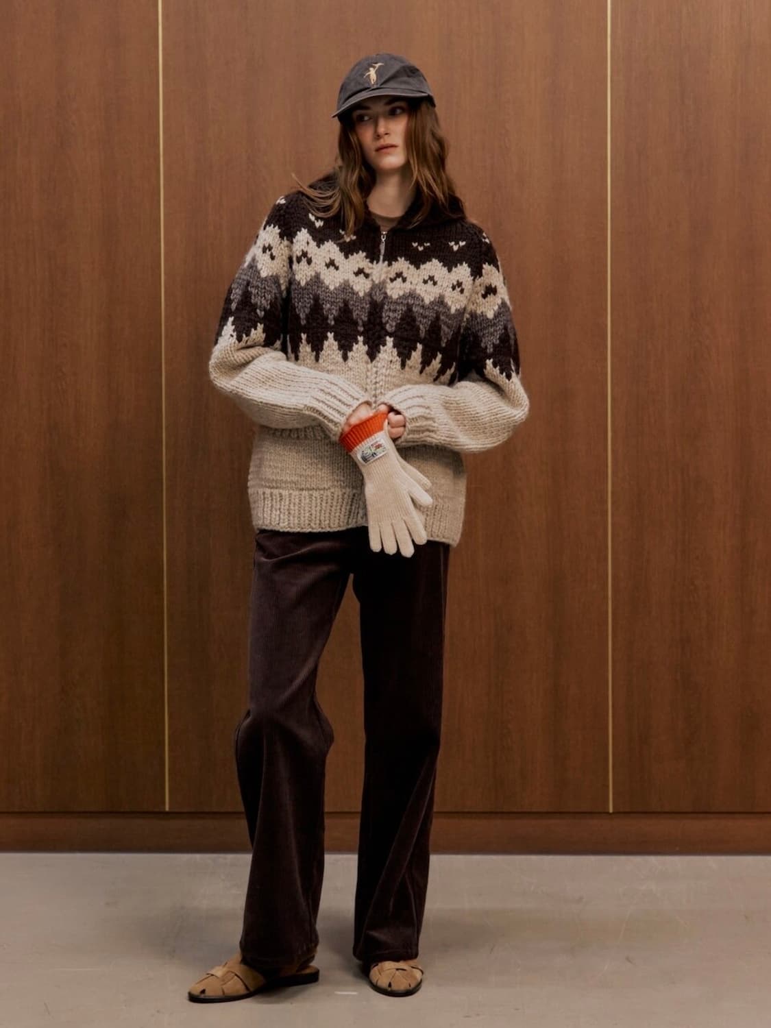 Diaalto 노르딕 집업 가디건 44-66 상품이미지4