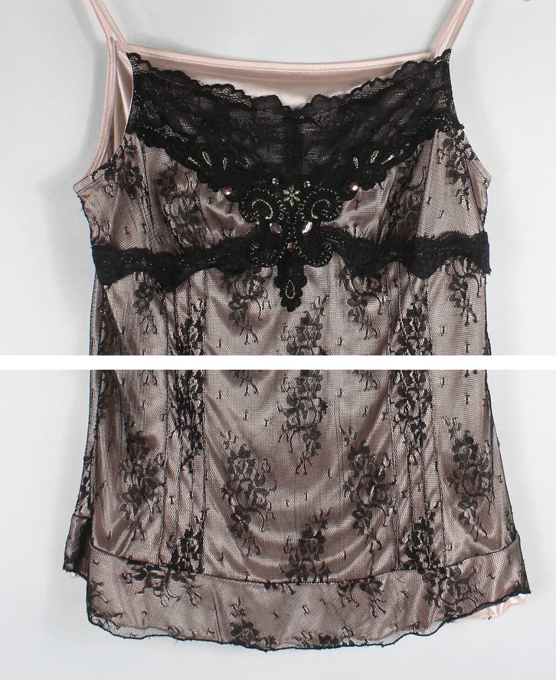 히메 갸루 레이스 슬리브나시 상품이미지2