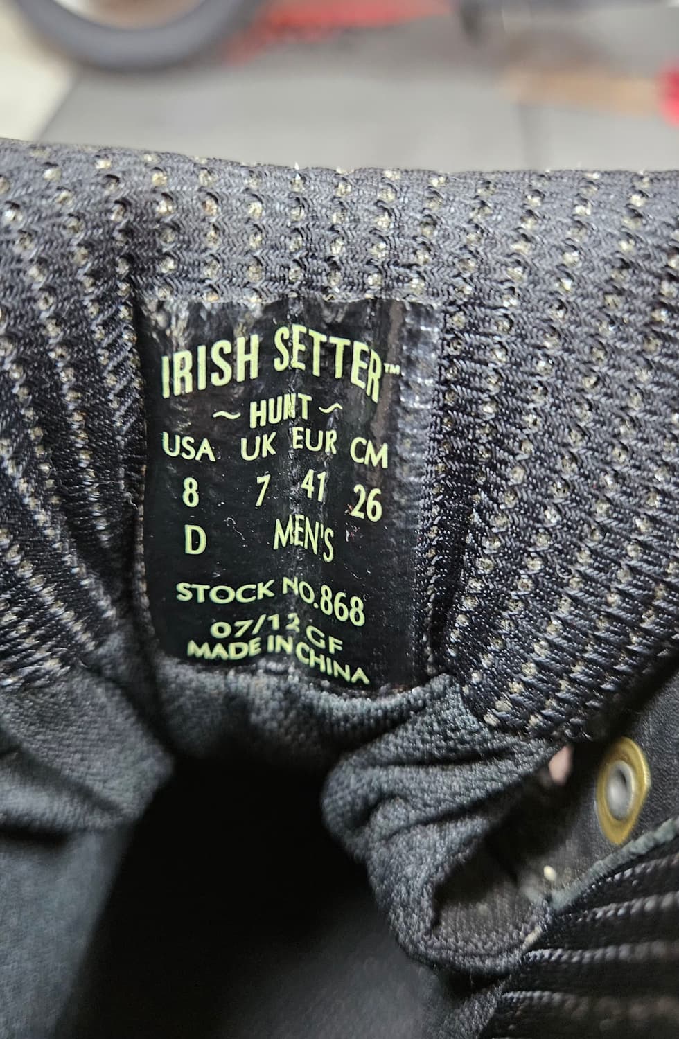 아이리쉬세터 6인치 방수.방한 부츠 868  상품이미지9