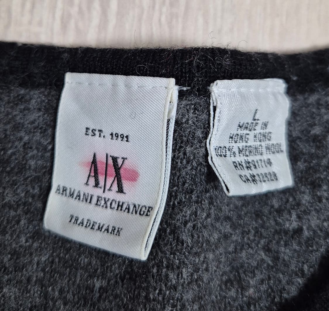 아르마니 익스체인지 니트조끼 상품이미지3