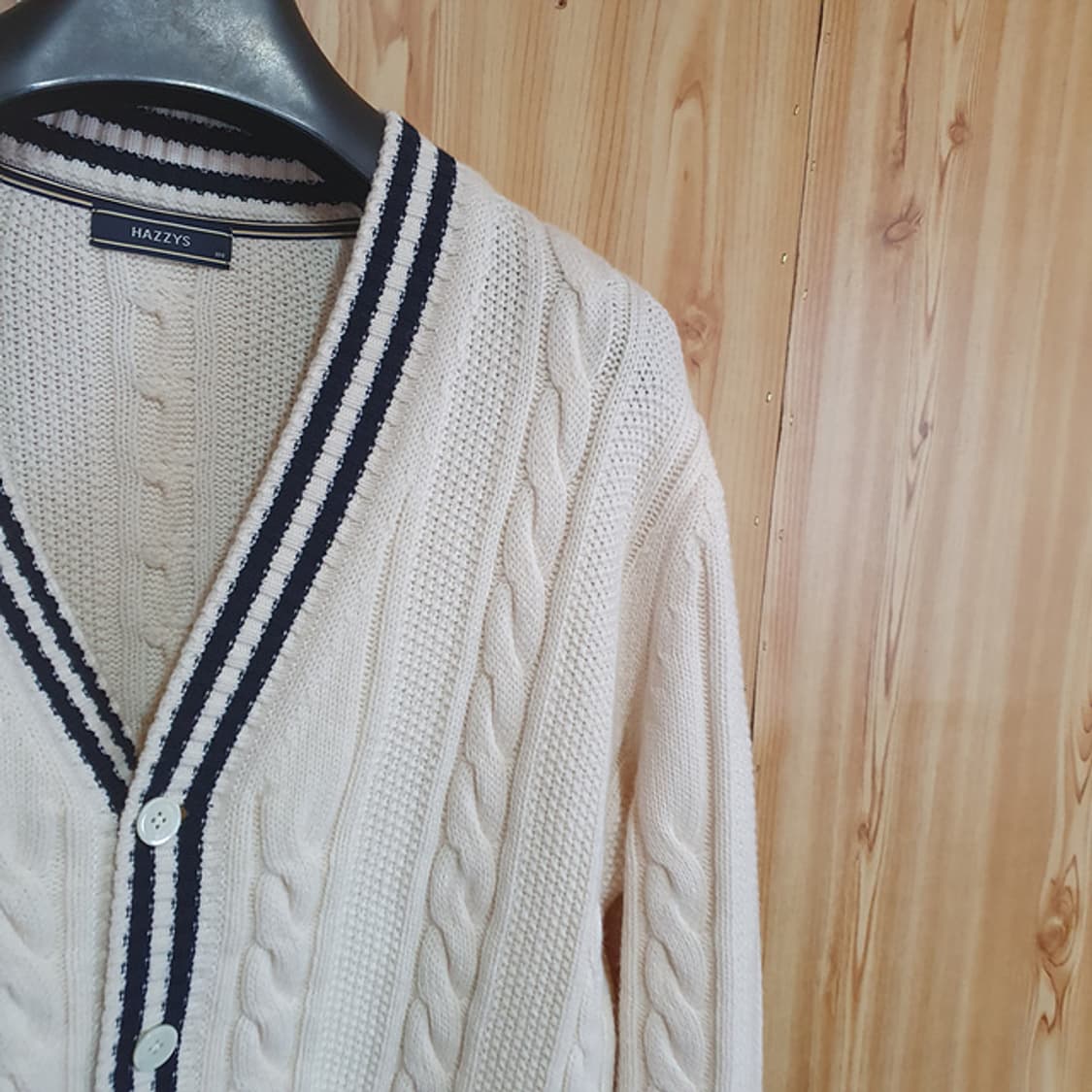 헤지스 꽈배기 가디건 100 상품이미지2