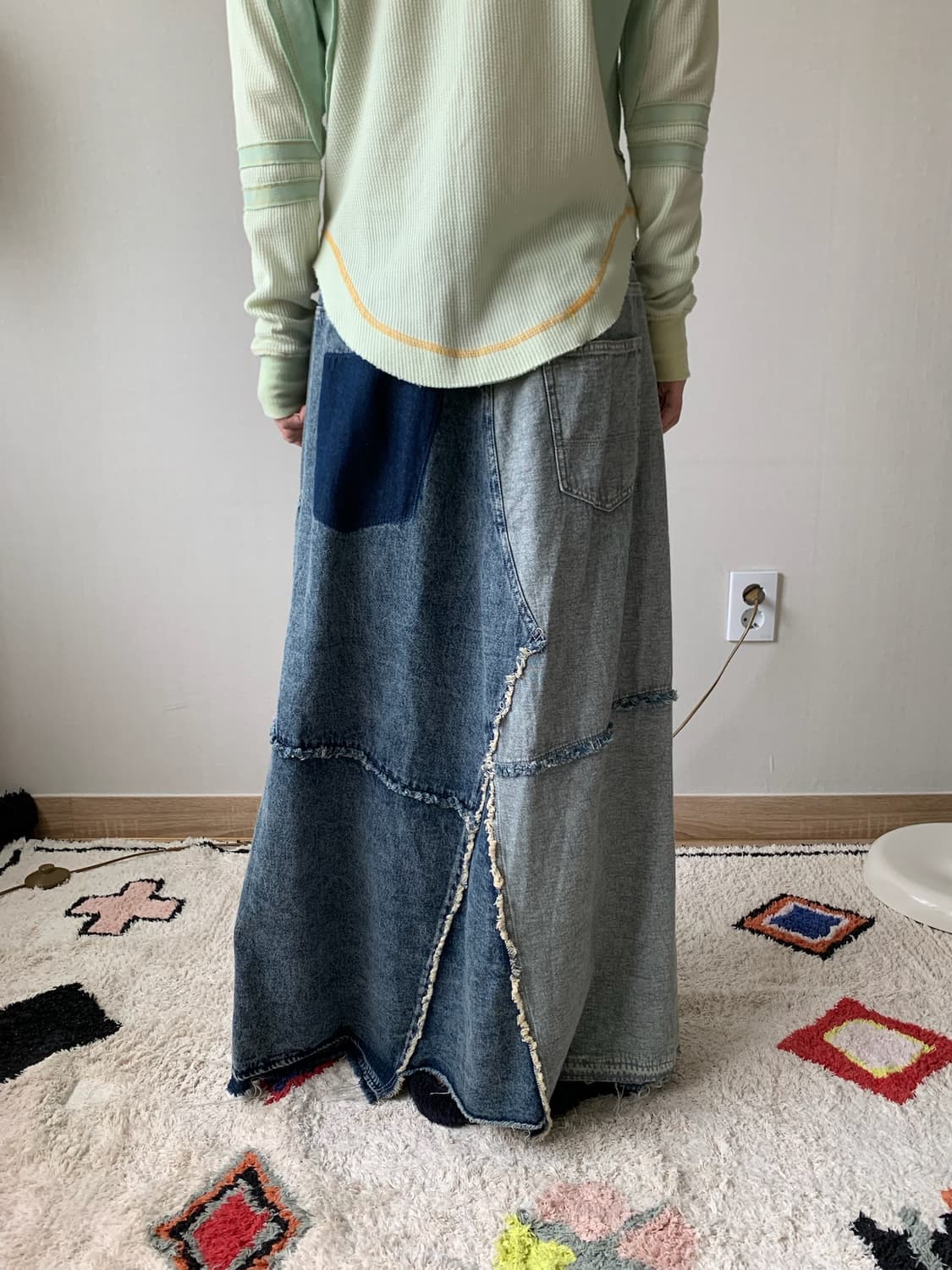 Niko and .. denim re-work skirt 상품이미지5