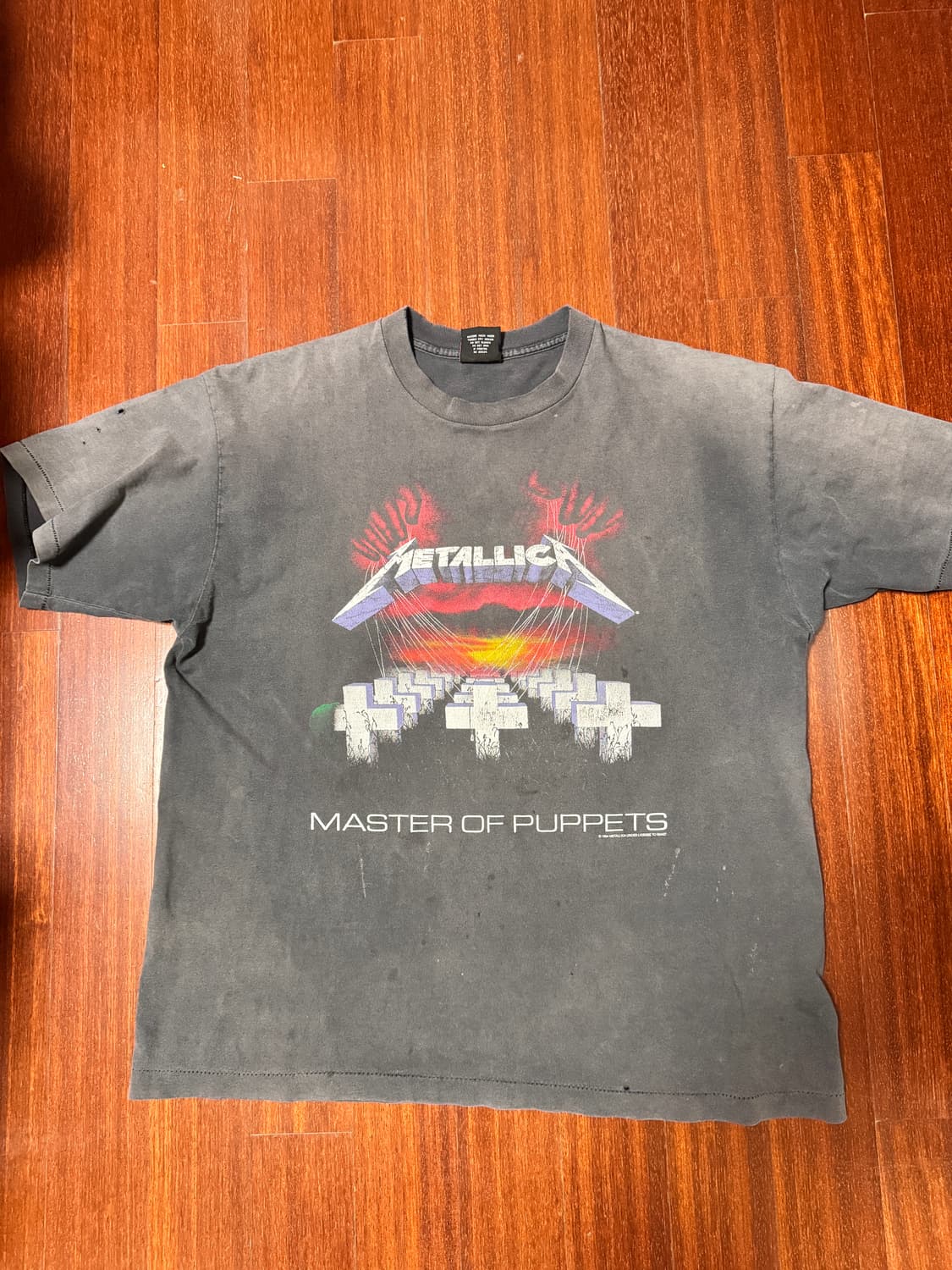 [XL] 90s 메탈리카 Master Of Puppets 밴드티 상품이미지1