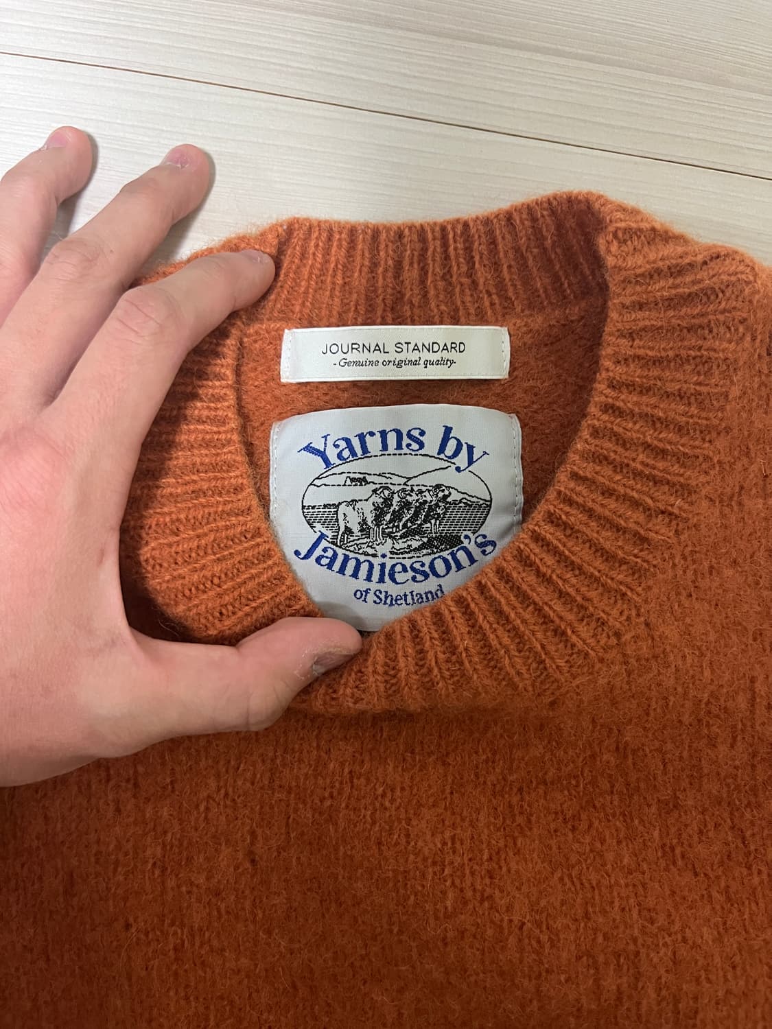 저널 스탠다드 x 제이미슨스 울 니트 상품이미지3