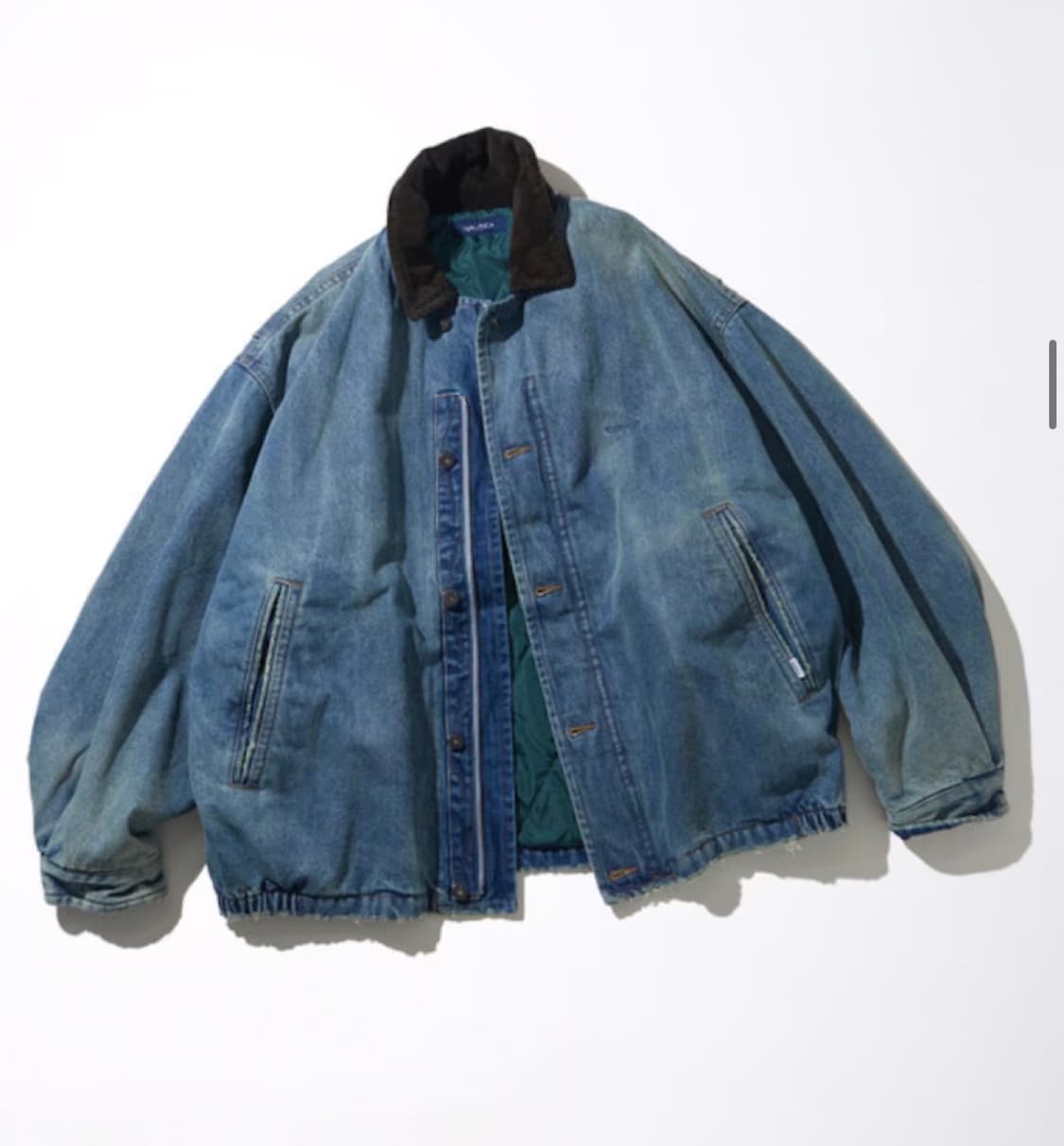 노티카 [JP Line]데님 블루종 - L (인디고블루) 상품이미지1