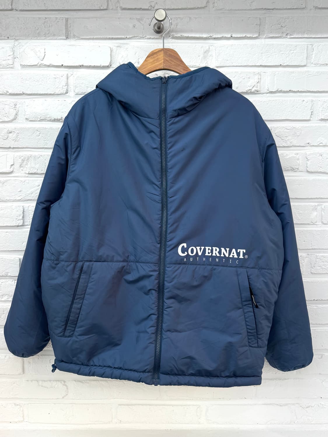 커버낫 블루 리버시블 플리스 자켓 상품이미지4