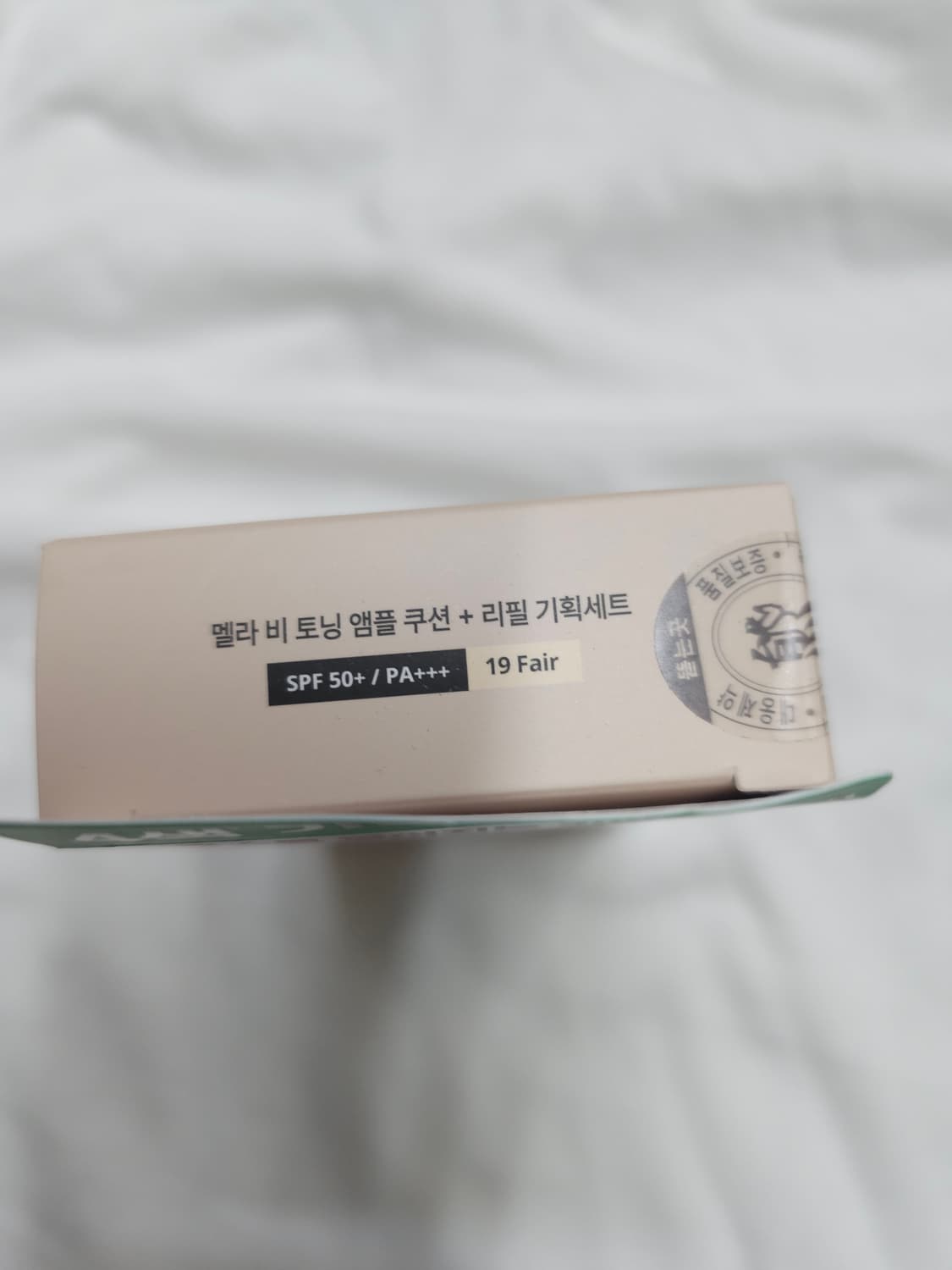 새상품)이지듀 기미올커버 쿠션 19호 + 리필 상품이미지3