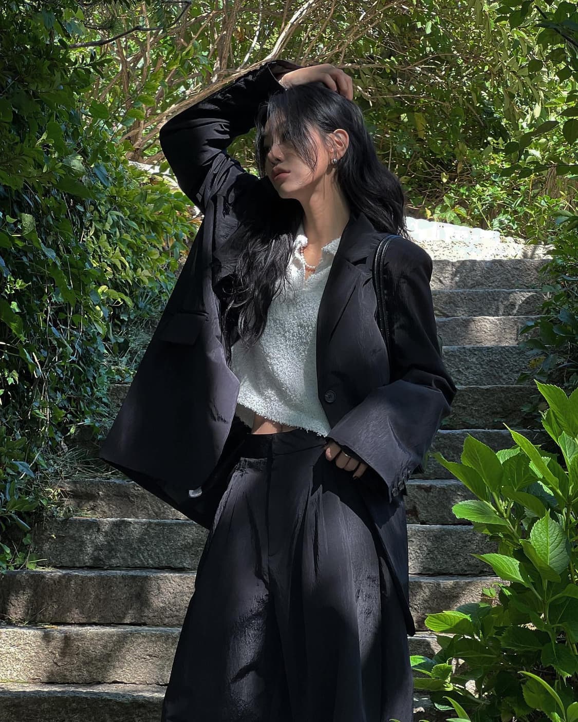 트리밍버드 Glow Suit Jacket [ Blue Gray ] 상품이미지2