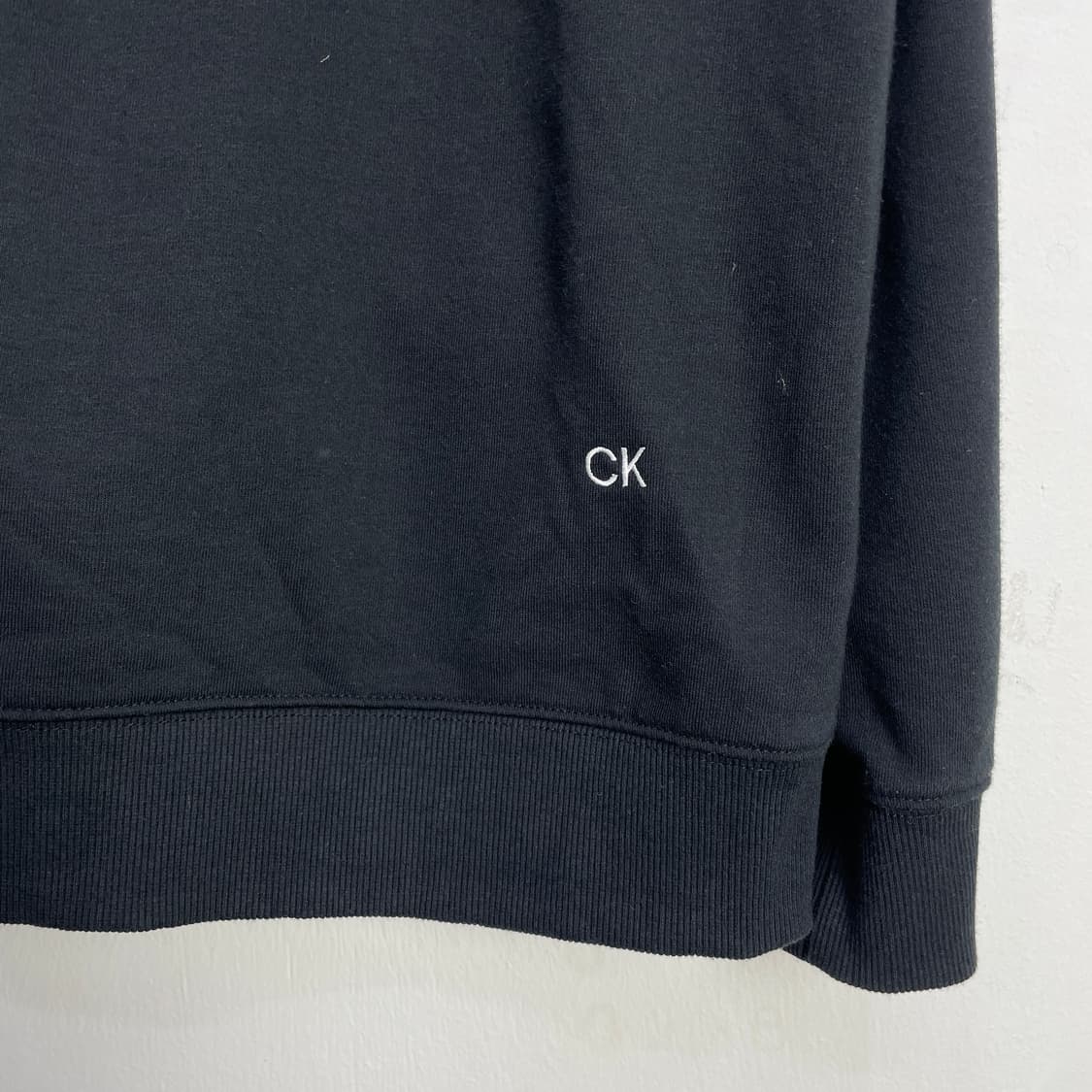 캘빈클라인 자수 로고 후드집업 XXL 상품이미지4