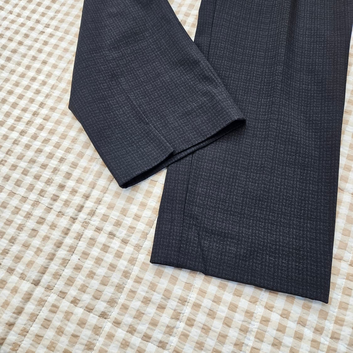 오스틴리드 기모 와이드 슬랙스 남자32 상품이미지4