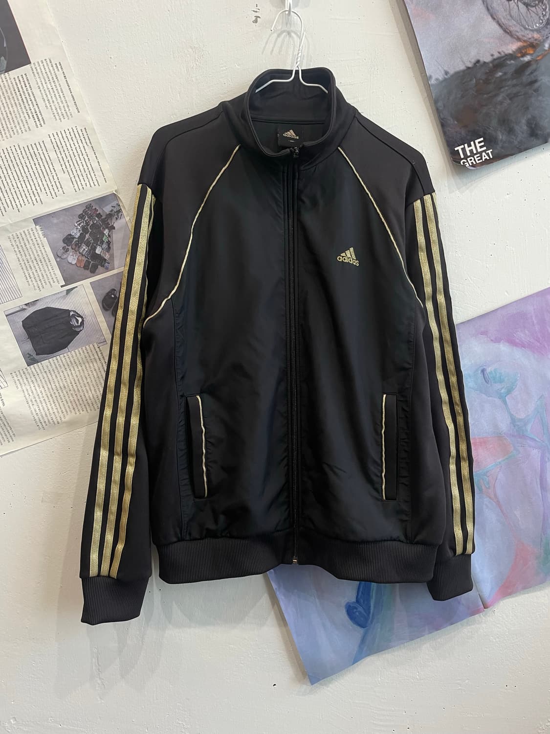 아디다스 트랙탑 져지 골드  상품이미지1