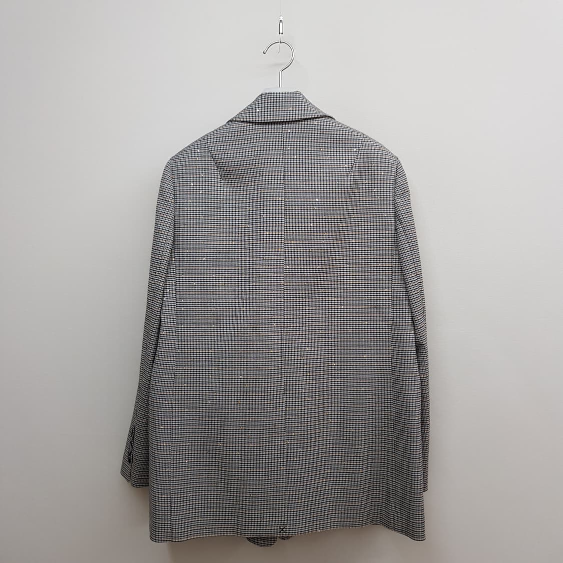 마쥬 MAJE 2025 하운드투스 체크 싱글 자켓 36사이즈 상품이미지4