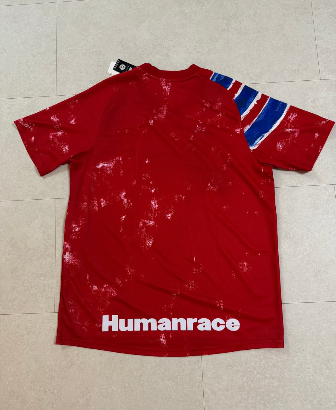 새제품) 아디다스 휴먼레이스 뮌헨 콜라보 유니폼 XL 상품이미지2