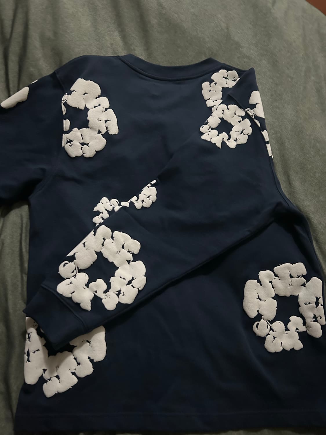 데님티어스 롱슬리브 M 네이비 상품이미지4