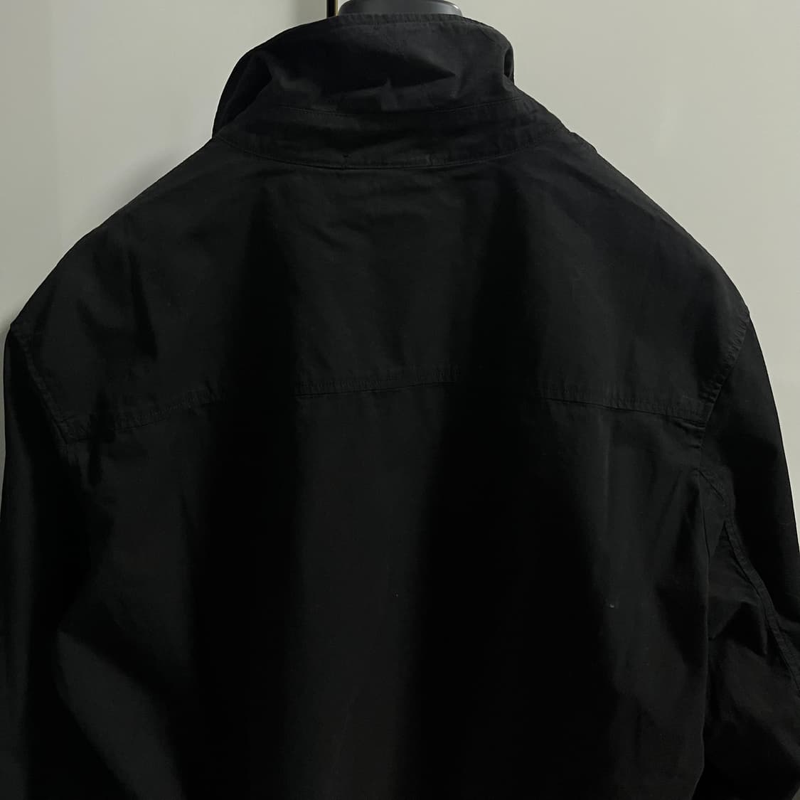 새상품(XL)씨피컴퍼니 CP컴퍼니 렌즈 와펜 셔츠 자켓 블랙 상품이미지4