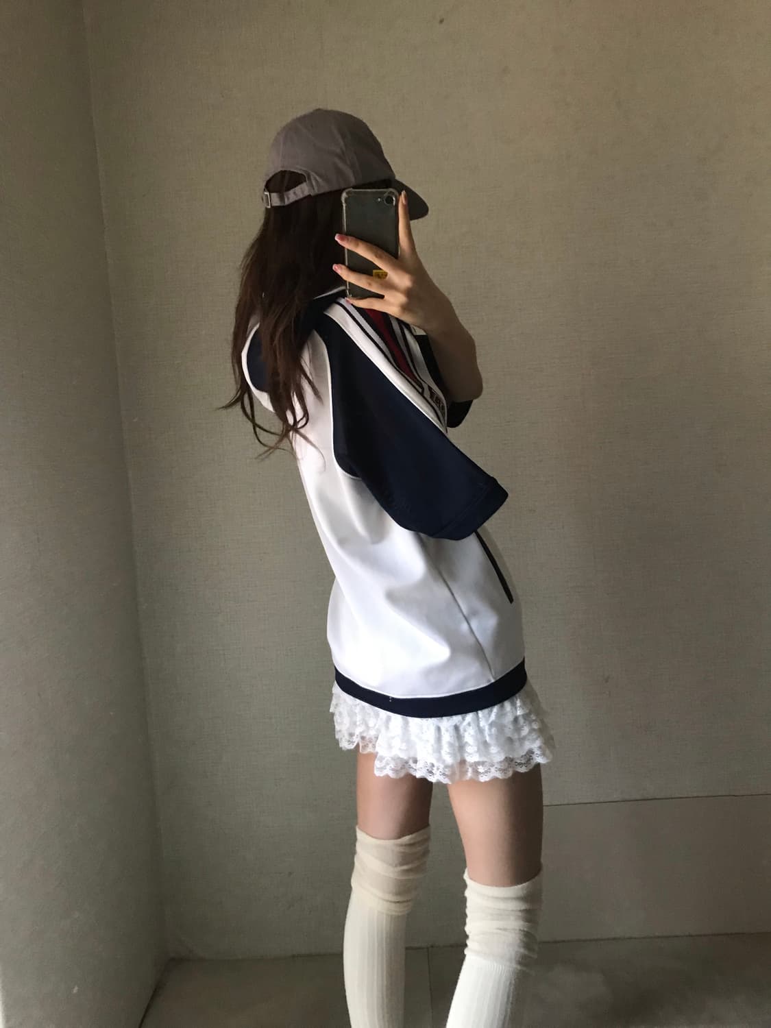 카파 오버핏 반팔 반집업 상품이미지5