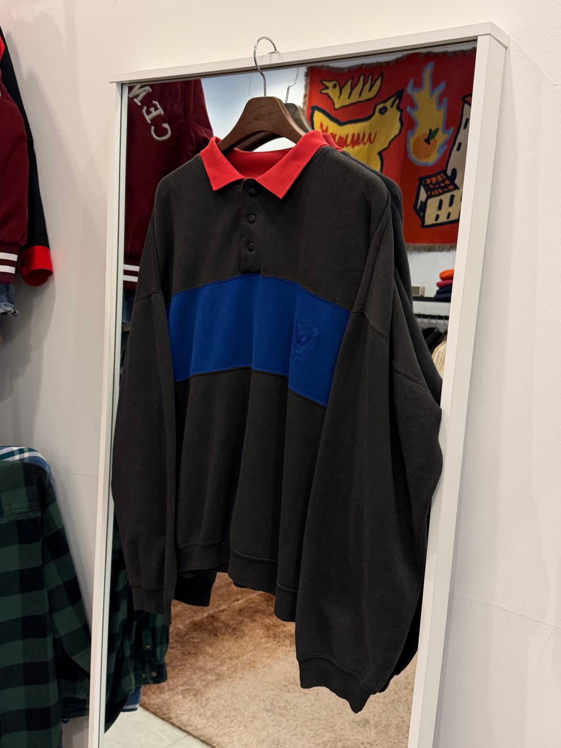 90-00s Cherokee 빈티지 럭비 스웻 셔츠 상품이미지1