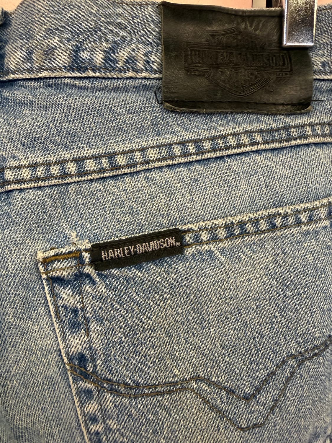 할리데이비슨 데님 팬츠 상품이미지4