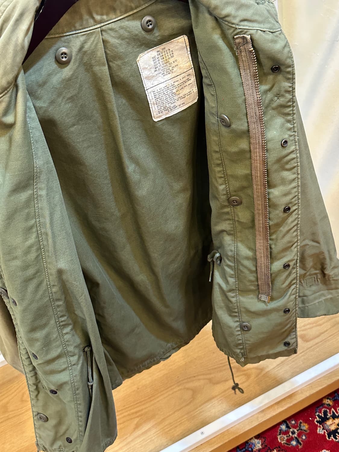 미군 오리지널 M-65 필드 자켓 상품이미지7