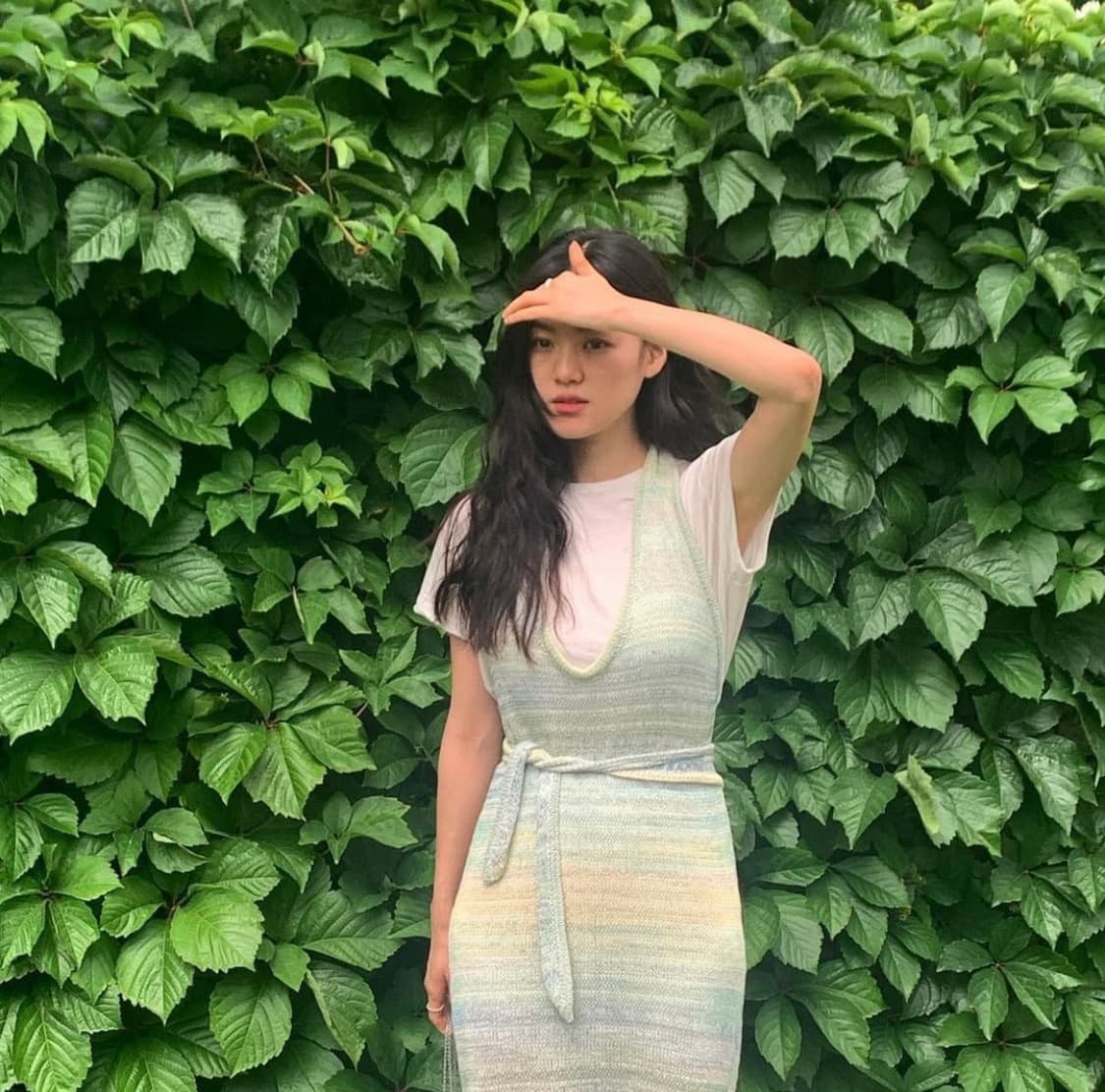 아옵트 AOPT 레이어드 니트 원피스 상품이미지3