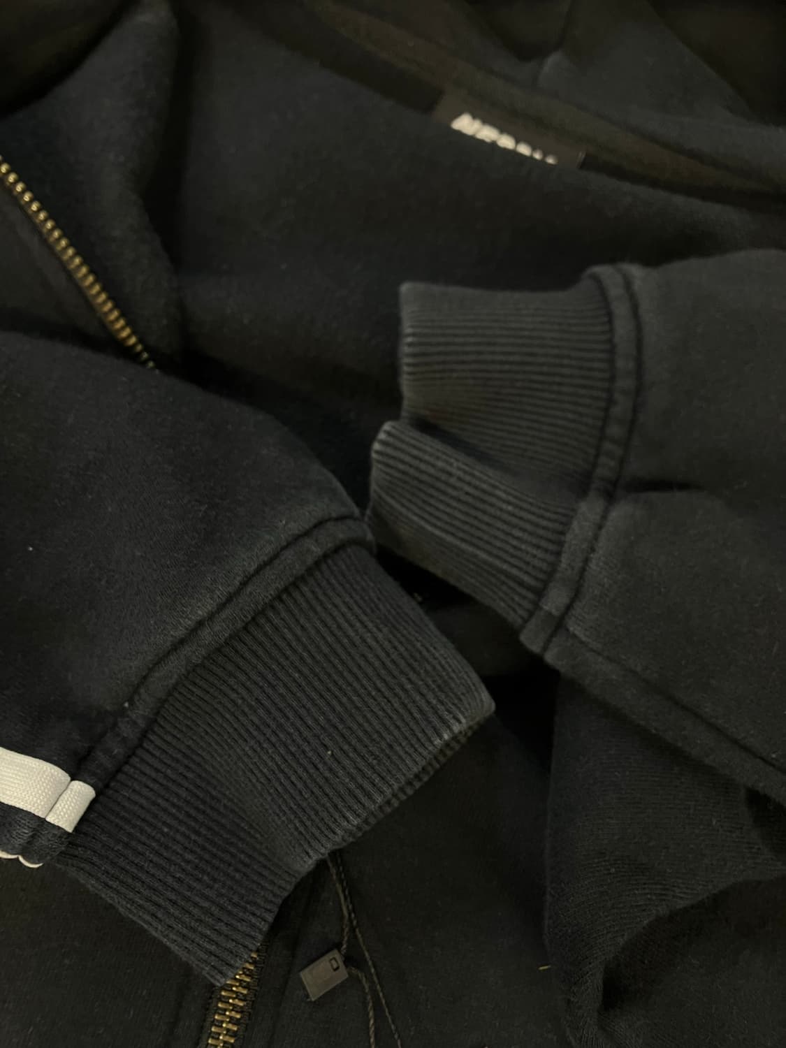 널디 후드집업 블랙 M  #csz2012 상품이미지6