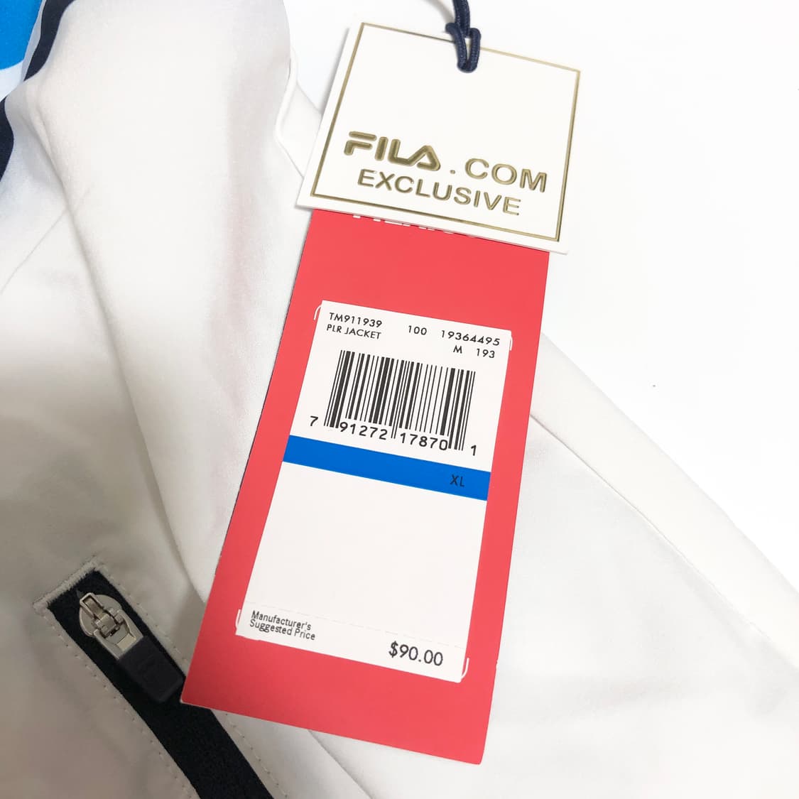 새상품 휠라 PLR 바람막이 XL 상품이미지2