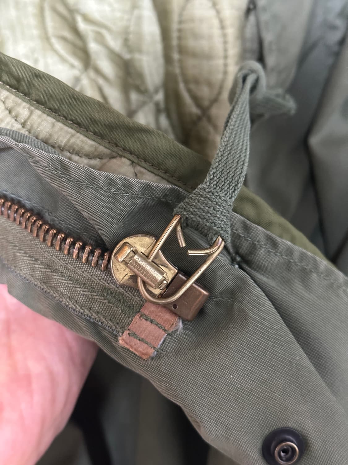 [L/R]70's 오리지널 U.S 밀리터리 M65 피쉬테일 파카  상품이미지4