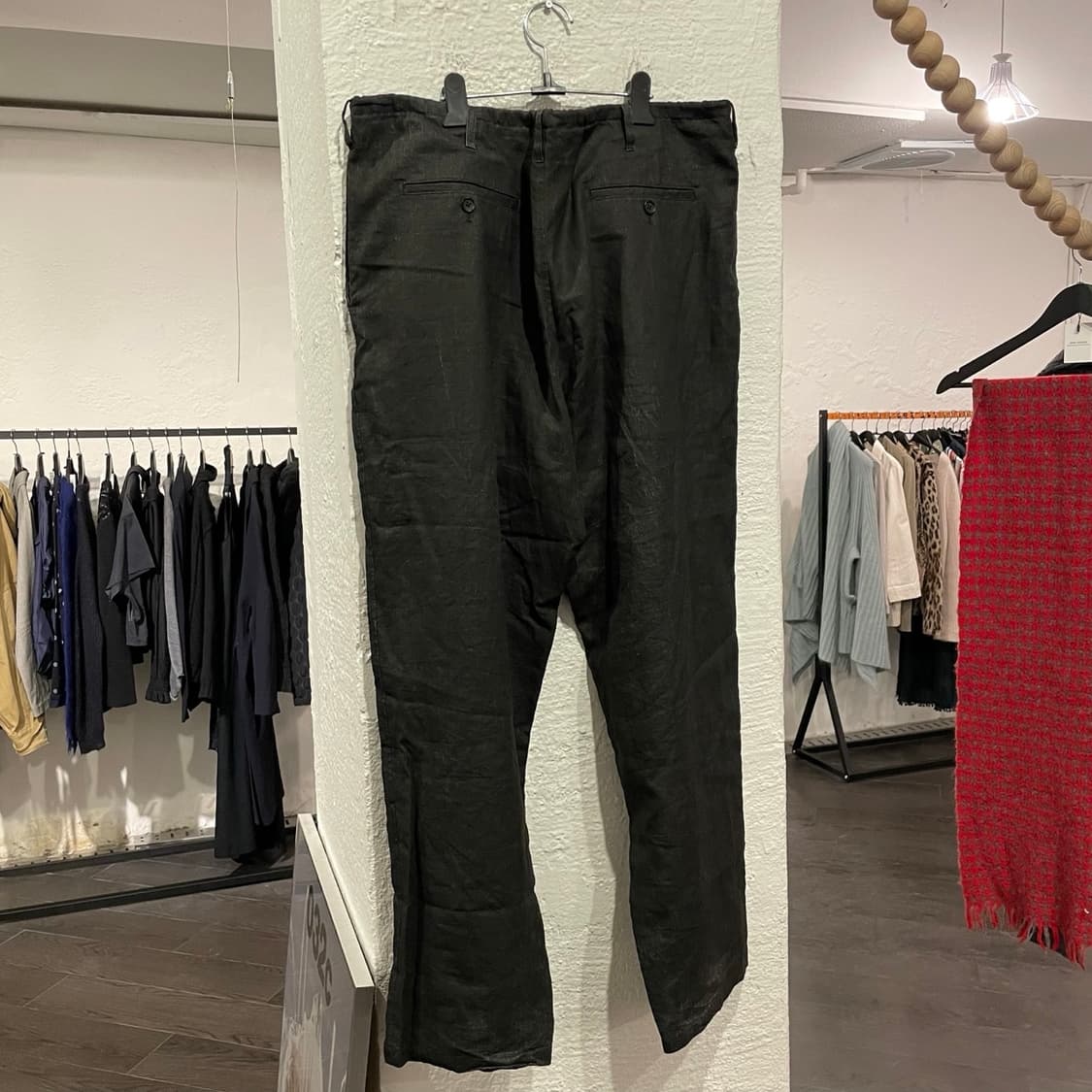 요지야마모토 수묵 염색 팬츠 상품이미지3