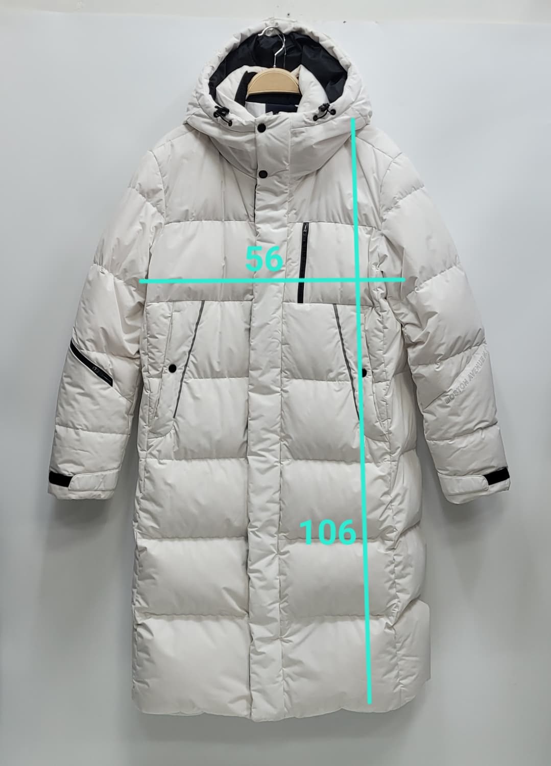 POLHAM 폴햄 구스 다운 롱 패딩 / 남 95 화이트
 상품이미지10