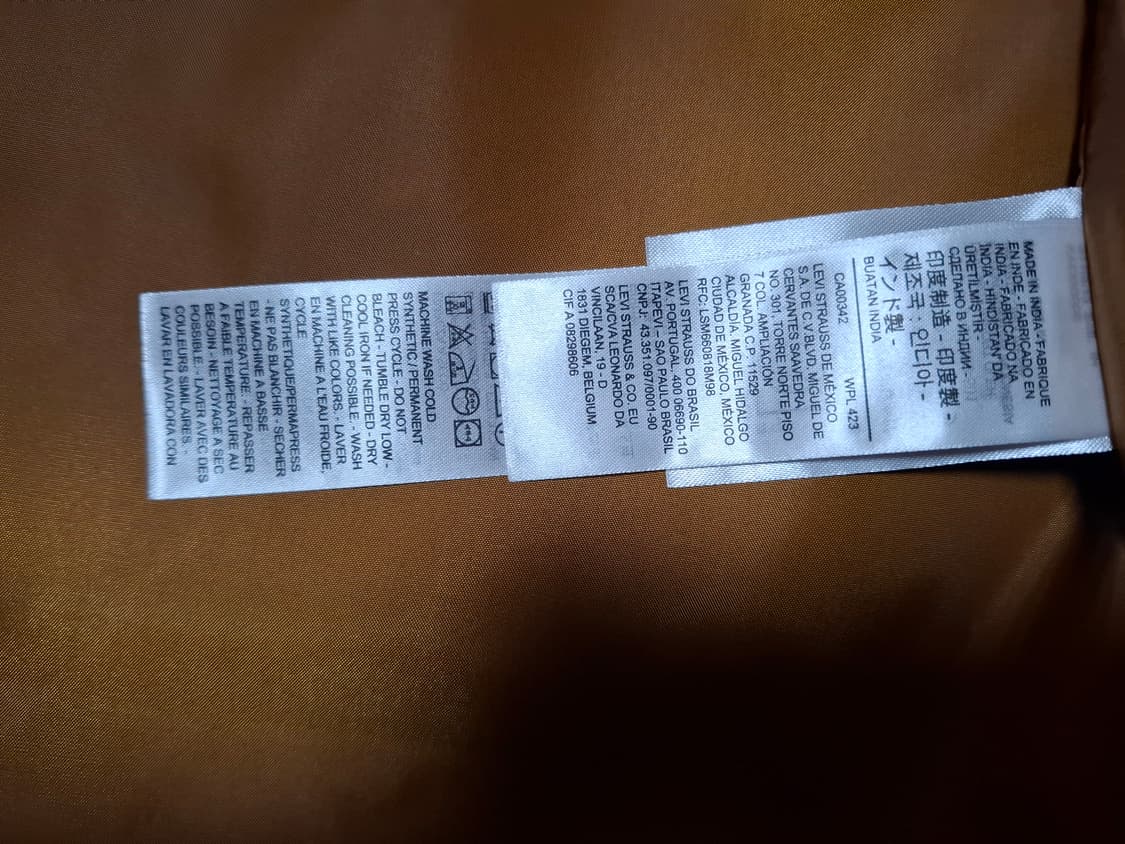 리바이스 뮤어비치코트 M사이즈 새상품 상품이미지8