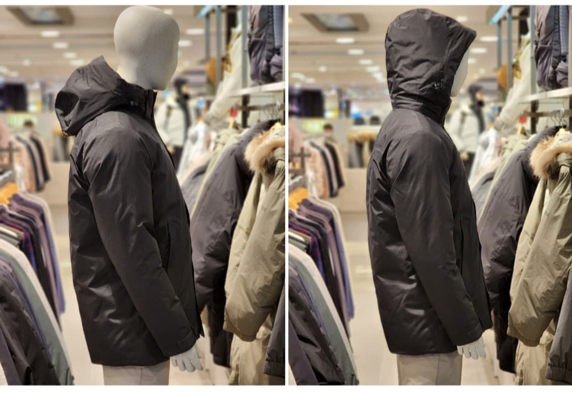 (새제품) K2 고어텍스 방수 패딩 구스다운 남성(블랙,차콜)95~115 상품이미지7