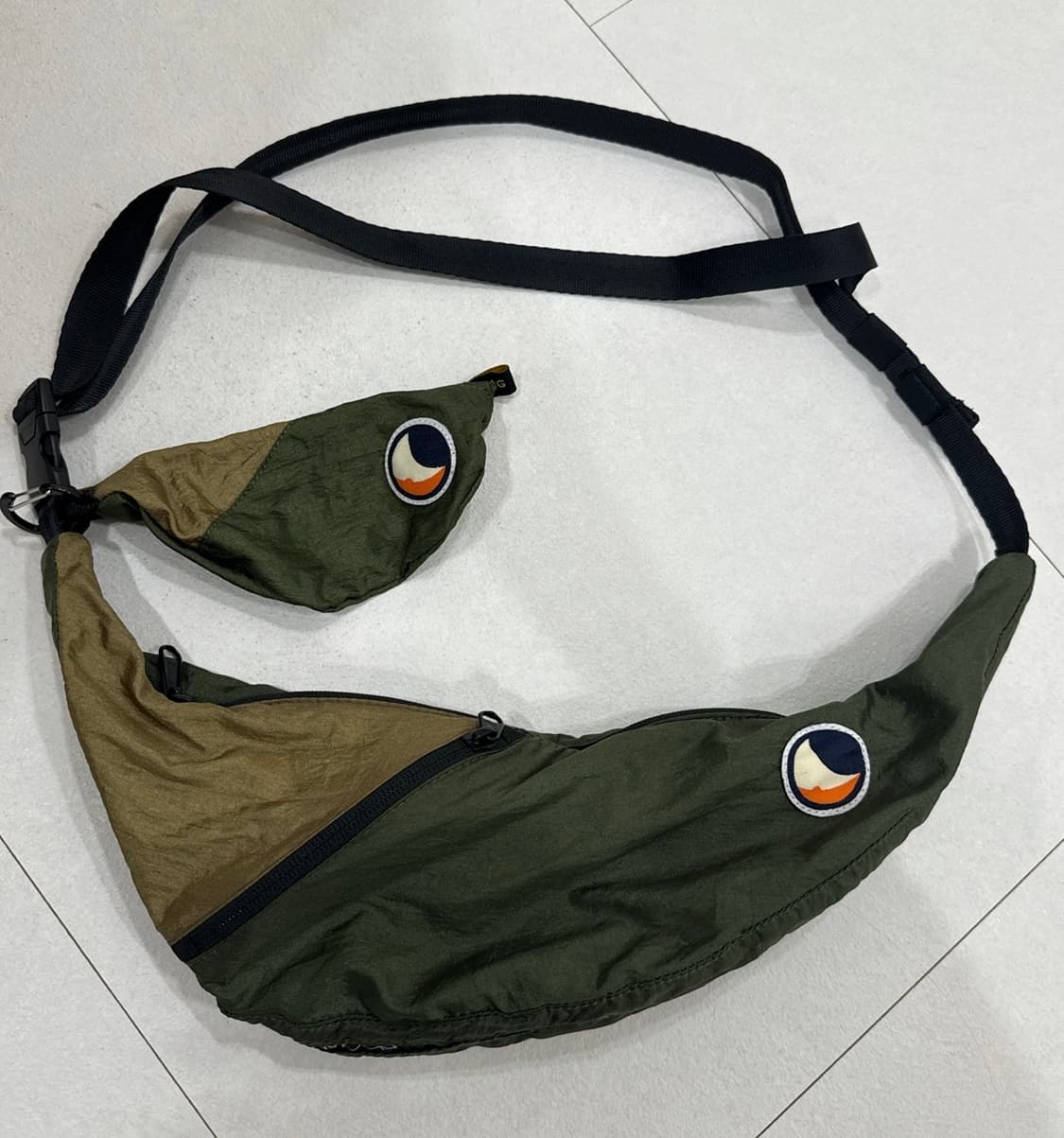 티켓투더문 슬링백 아미그린 브라운 상품이미지2