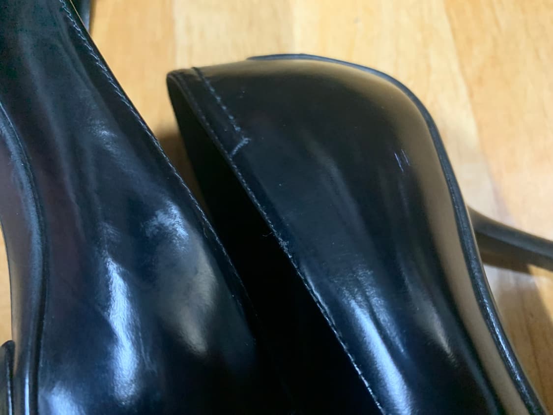 루이비통 로고-플레이 펌프스(35.5 사이즈) 상품이미지5