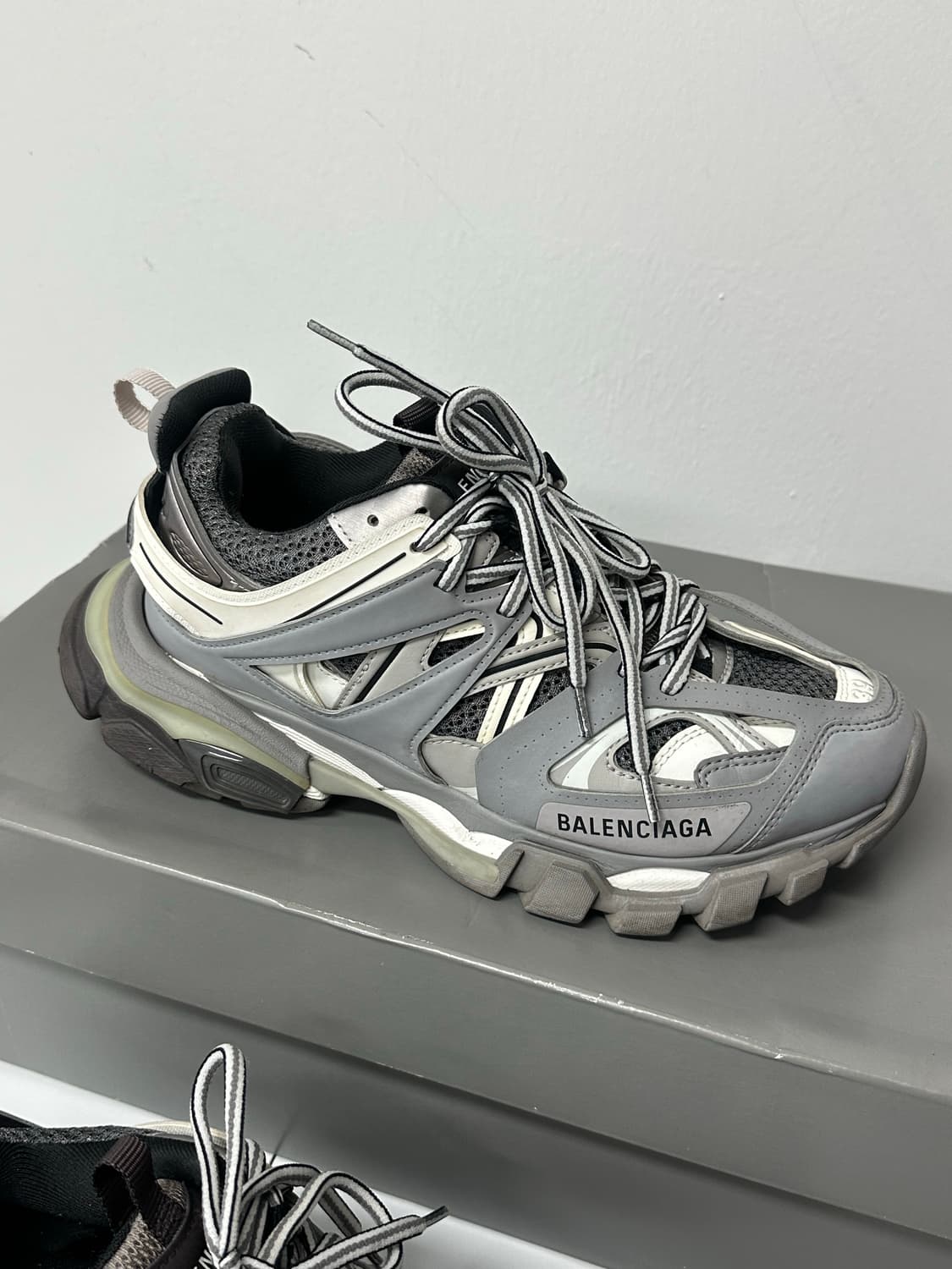 [EU39] 발렌시아가 트랙슈즈 그레이 상품이미지9