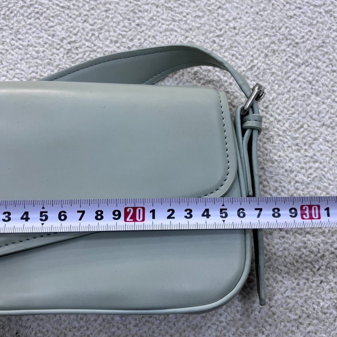 F 자라 언발란스 플랩 바게트 숄더백 0409E 상품이미지5