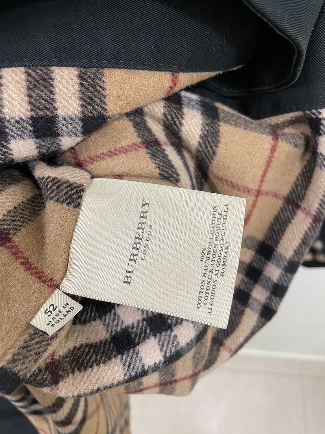 버버리 래글런 코트 상품이미지9