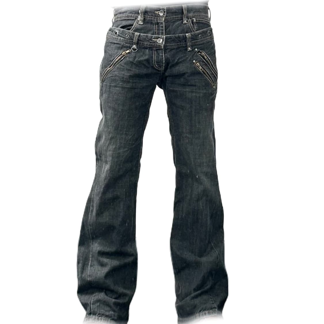 Semantic Design 레이어드 부츠컷 데님 상품이미지1