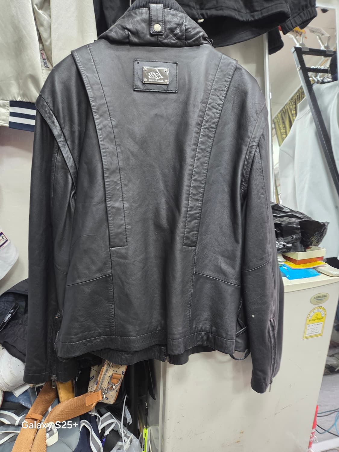 마자  플라봐   가죽자켓 상품이미지4